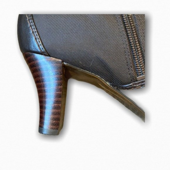 Naturalizer 8.5 Tall Brown Vegan/Flux Leather Boot - Picture 3 of 8